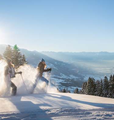 Abseits des Trubels genießt man den Winter von seiner stillen Seite.