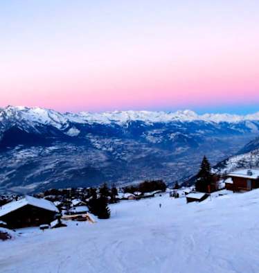 Winterwanderung bei Haute-Nendaz im Wallis
