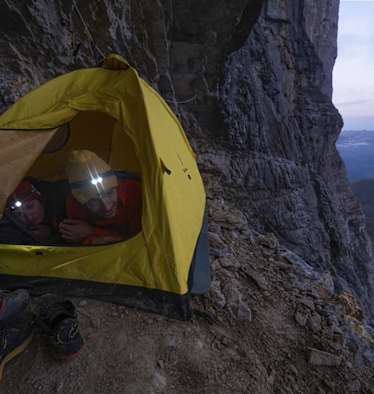 Jacopo Larcher und Babsi Zangerl