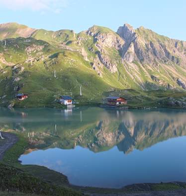 Zürsersee im Lechquellengebirge