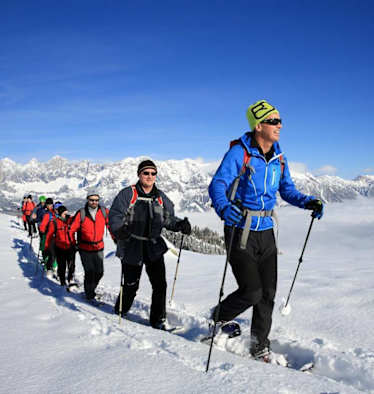 Schneeschuhtour zum Rossfeld in den Schladminger Tauern