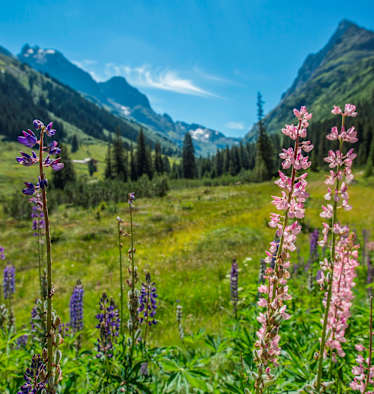 Erste Etappe auf der Runde durch die Verwallgruppe: zur Konstanzer Hütte