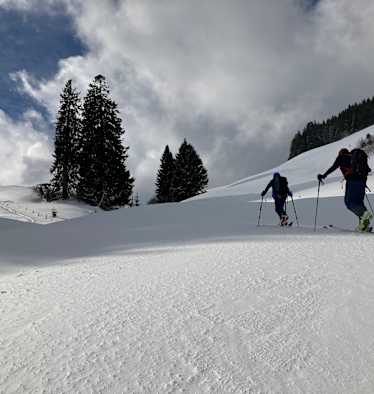 Aufstieg zum Girenkopf