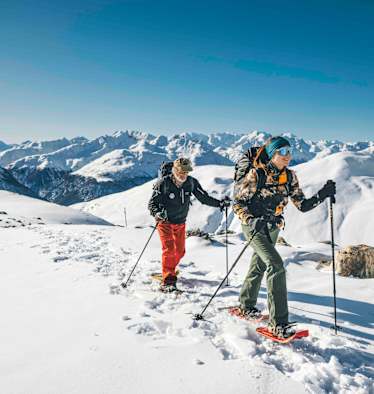 Auf großen Füssen auf zur Janetschütte