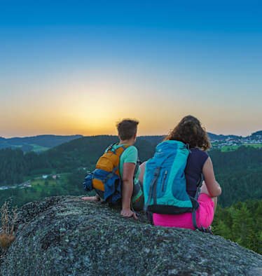 Abendstimmung am Herzogreitherfelse