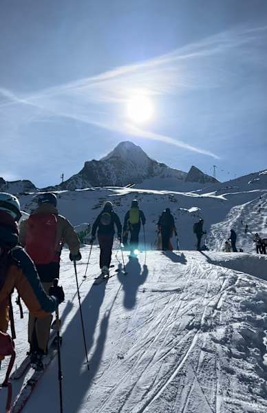 skitourengehen am Kitzsteinhorn