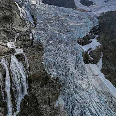 Triftgletscher in den Berner Alpen