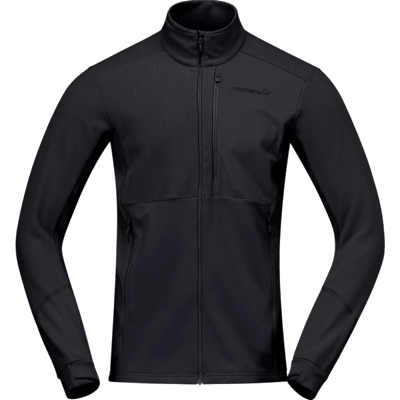 Schwarze Midlayer-Jacke von Norrøna