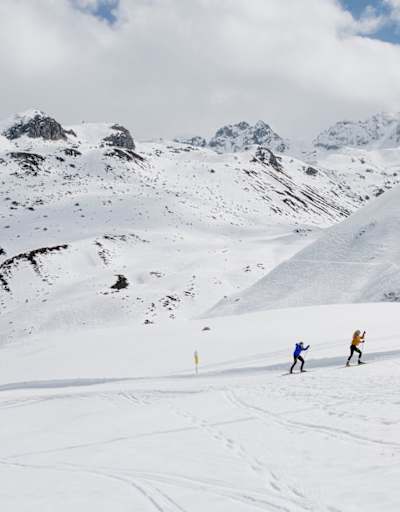 Langlaufen Ischgl Bergwelten Winter Sport