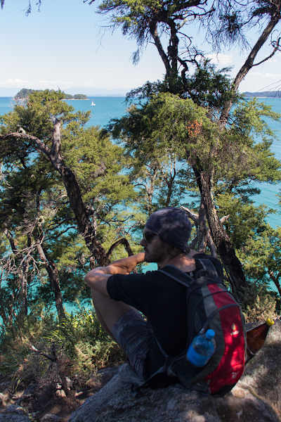 Am Abel Tasman Coastal Track
