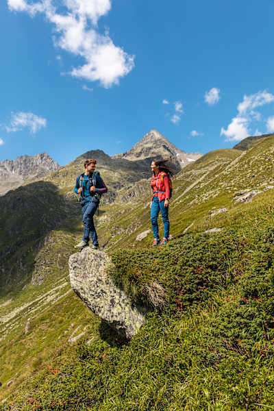 Lukas und Annamaria sind ein gutes Team vor der Kamera