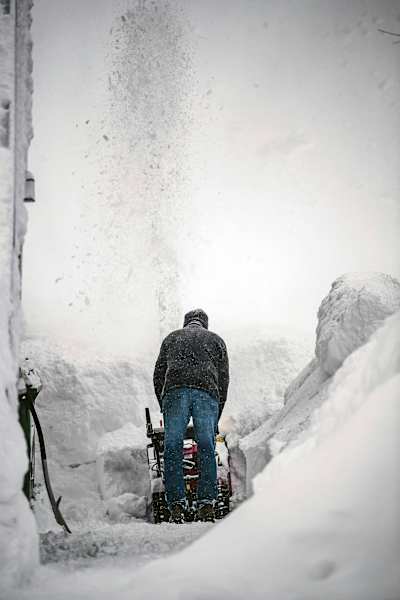 Wenn die Schneefräse zum besten Freund wird, Salzburger Pongau