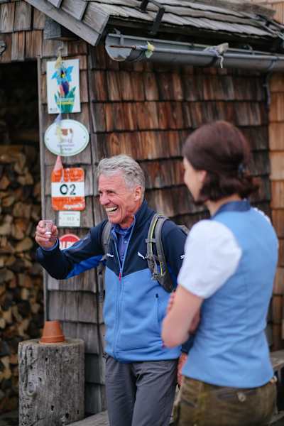 Saubere Berge 2020: Mit Peter Habeler auf den Gamskarkogel (Gasteinertal, Salzburg)
