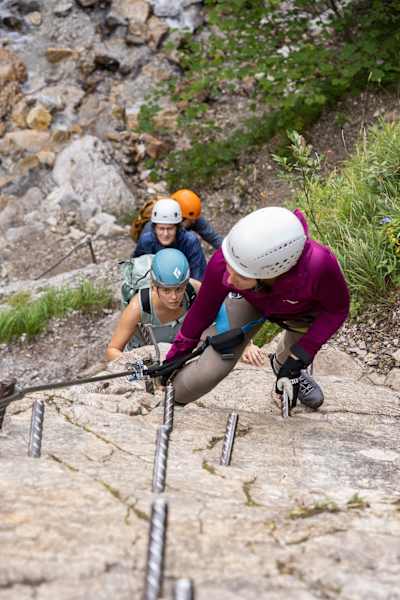 Rotschitza-Klamm-Klettersteigs