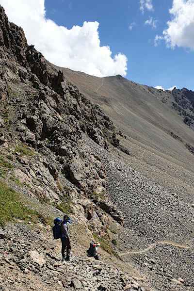 Trekking in Kirgistan