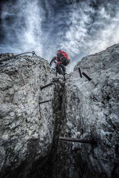Über den Westgrat zum Dachsteingipfel