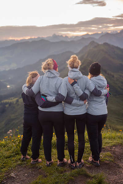 Bergauszeit-Teilnehmerinnen