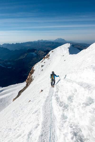 Huayna Potosi Abstieg