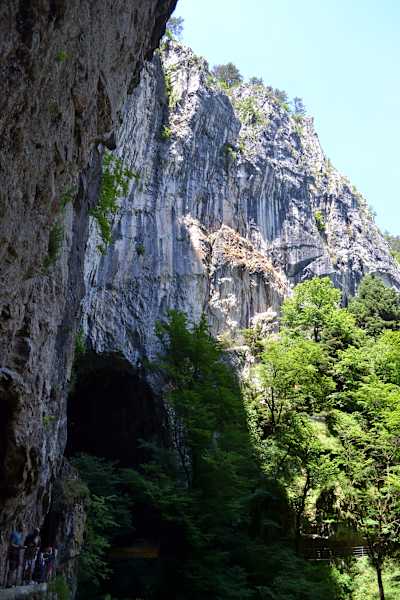 Slowenien Canyon von Škocjan