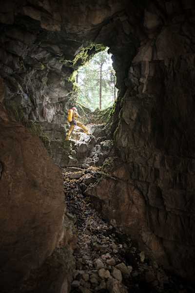 Höhlenforschung Fotos