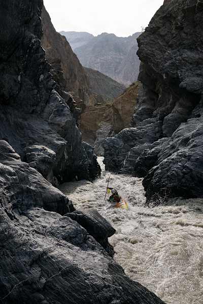 Adrian in der letzten Crux, kurz vor dem Ausstieg
