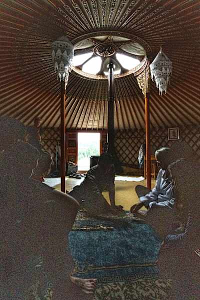 Pferdetrekking Mongolei