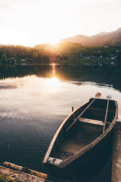 Boot am Thiersee