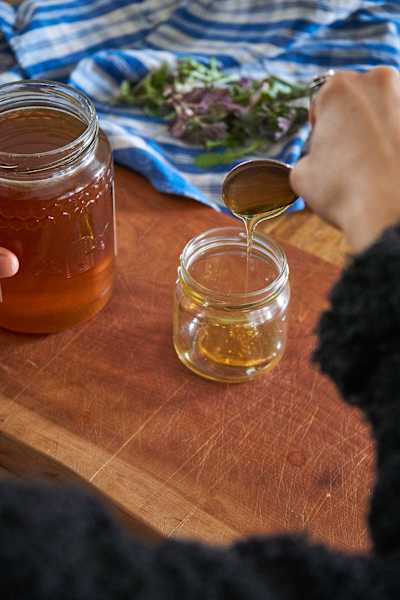 Herstellung von selbstgemachtem Oxymel
