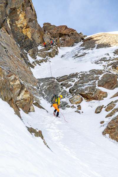 Abseilen im Silbersattel