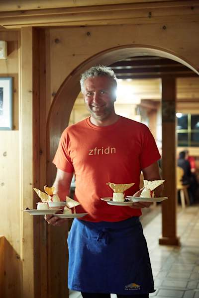 Sesvenna Hütte in Südtirol
