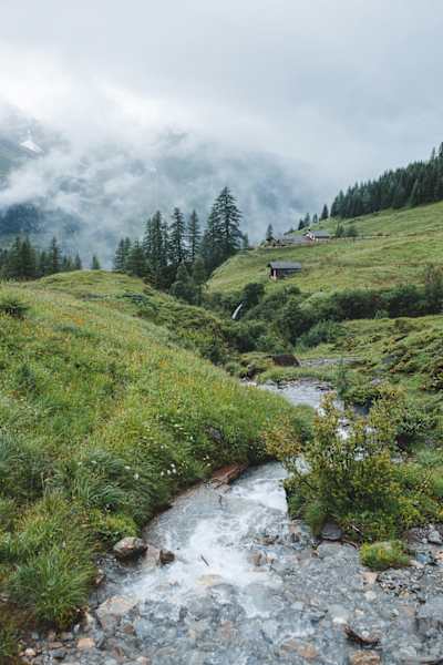 Alpenüberquerung Bach
