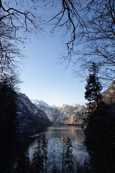 Der Malerwinkel am Königssee im Morgenlicht