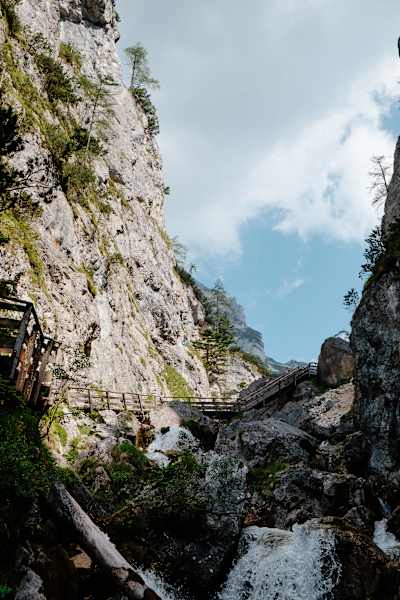 Bergwelten mein erster Klettersteig Ramsau am Dachstein