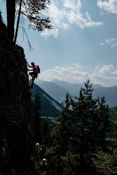 Bergwelten mein erster Klettersteig Ramsau am Dachstein