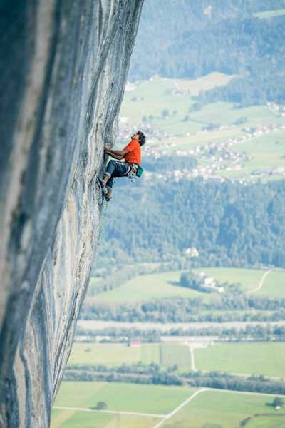 David Lama im Rofan in Tirol