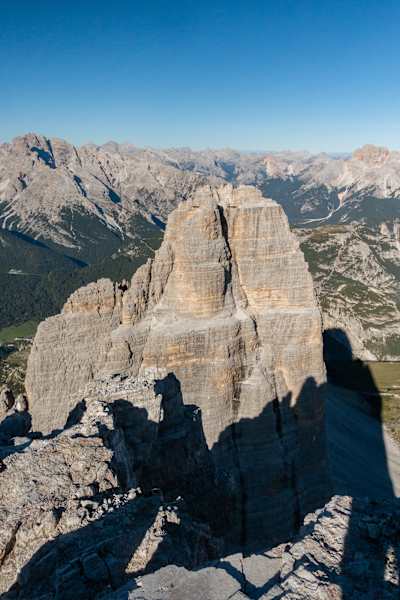 Blick zur Westlichen Zinne