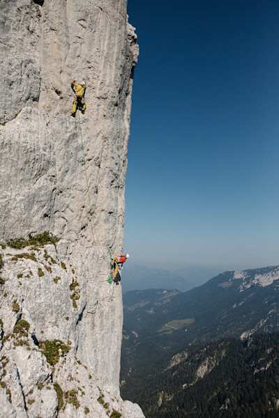 und eine Spurensuche am Seil mit den lokalen Legenden unternommen