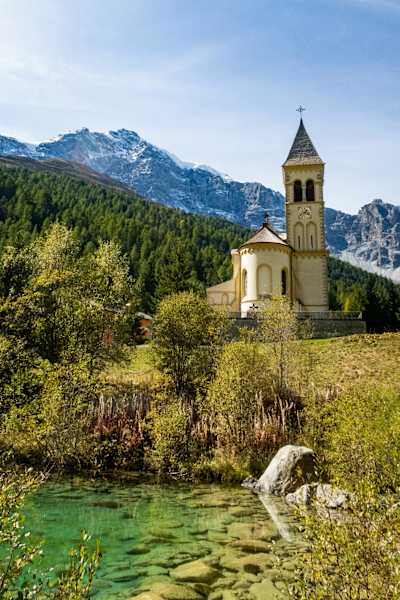Die Kirche in Sulden