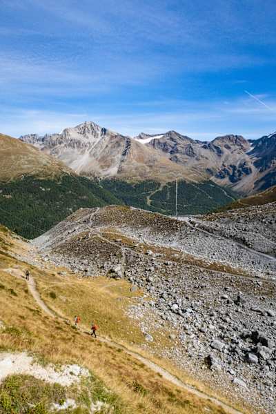 Weg zur Tabarettahütte