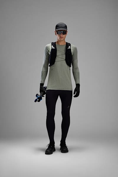 Odlo Seamless Performance Wool Base Layer – ideal für Outdoor und Langlauf.