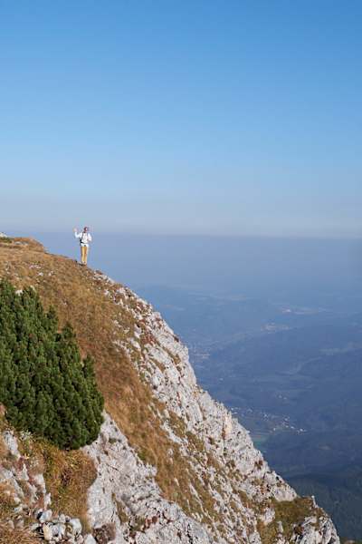 Egal wie oft man die Rax besteigt, die Weitsicht raubt einem immer wieder den Atem
