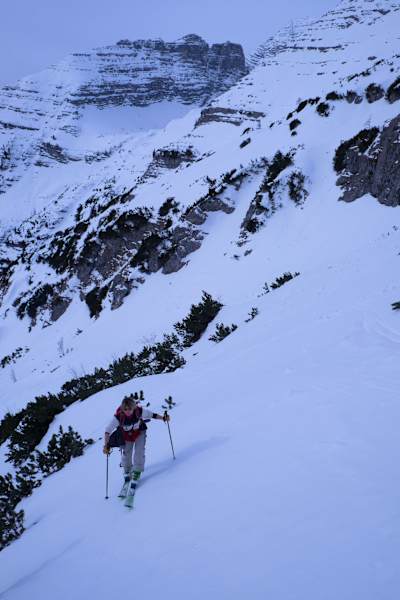 Skitour in Oberösterreich: Rote Wand im Toten Gebirge