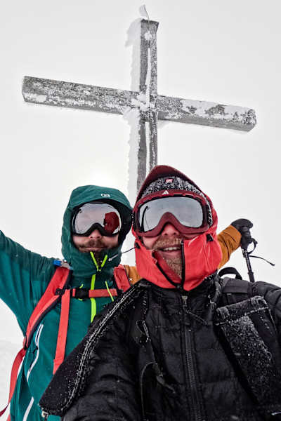 Gipfelkreuz der Seekarspitze