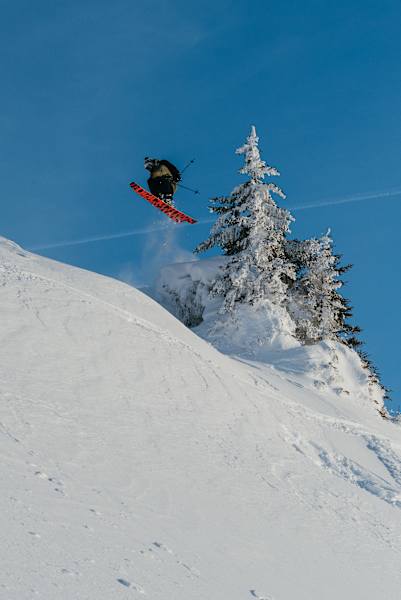 Rund um den Schattberg West finden sich unzählige Möglichkeiten, um Air-Time zu sammeln