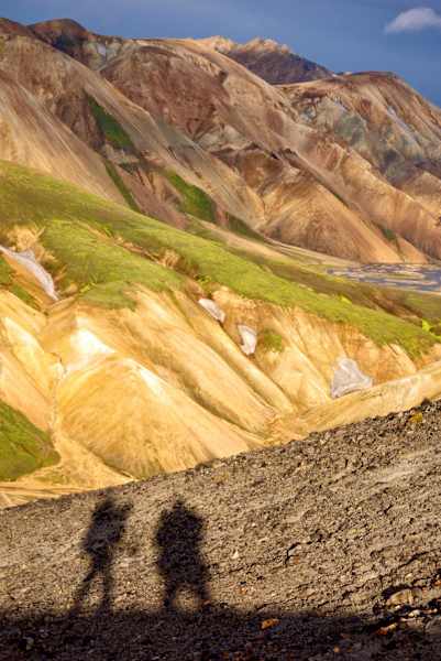 Am Laugavegurinn in Island Simon Schöpf