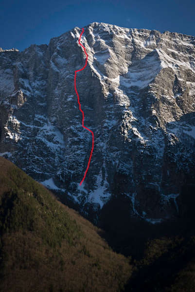 David Lama Loska-Stena-Nordwand