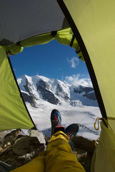Piz Palü Engadin Salewa Basecamp Bergwelten