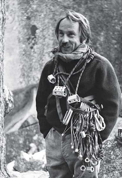 Yvon Chouinard beim Klettern in den 1970er-Jahren