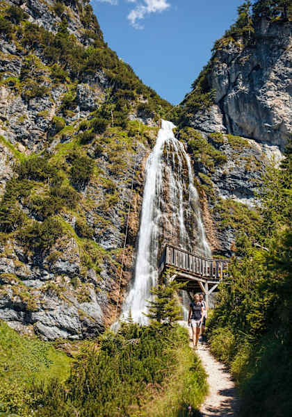 Der beeindruckende Dalfazer Wasserfall