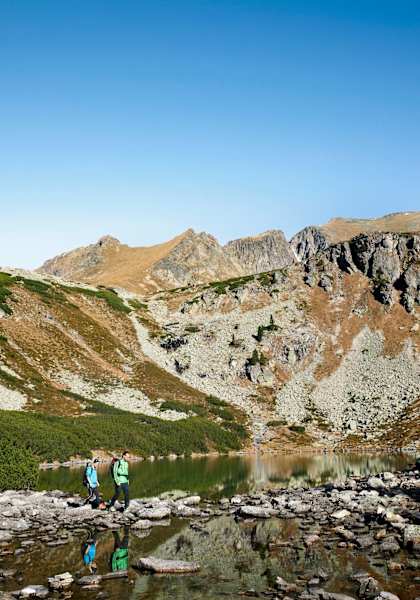 Herbstliche Stimmung am Unteren Wildenkarsee